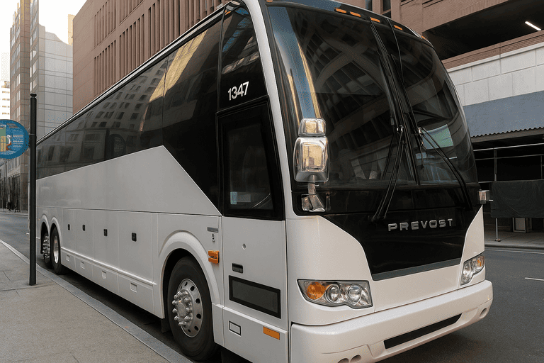 a Charter Bus Rental Grand Junction coach bus